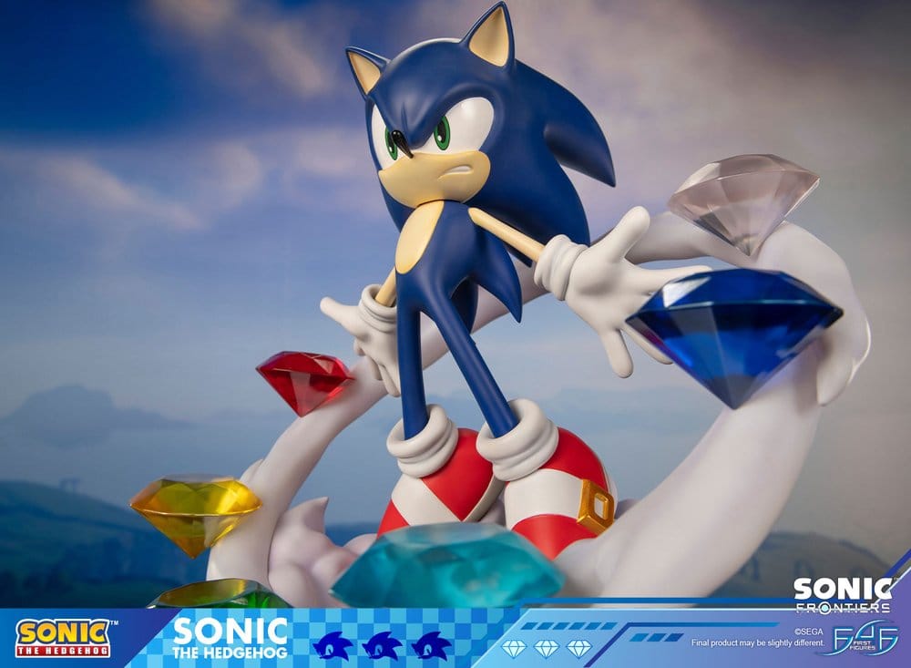 Sonic The Hedgehog Resin Estatua Sonic Frontiers Sonic 42 cm