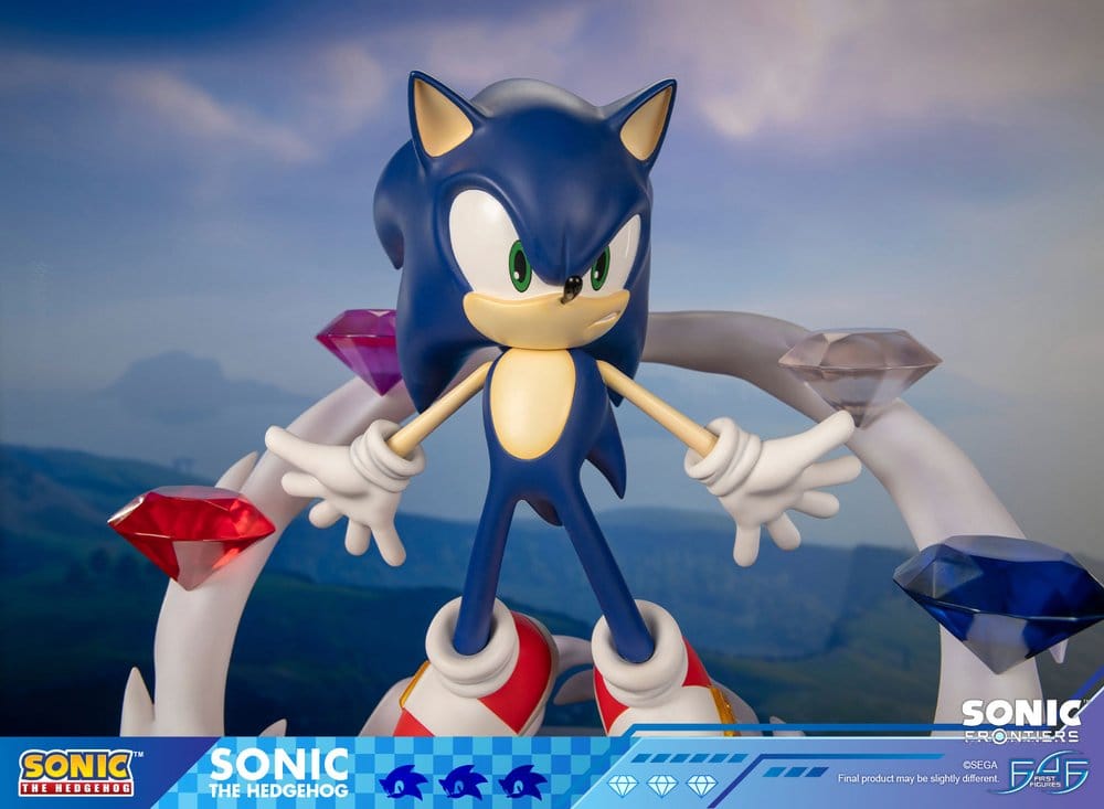 Sonic The Hedgehog Resin Estatua Sonic Frontiers Sonic 42 cm