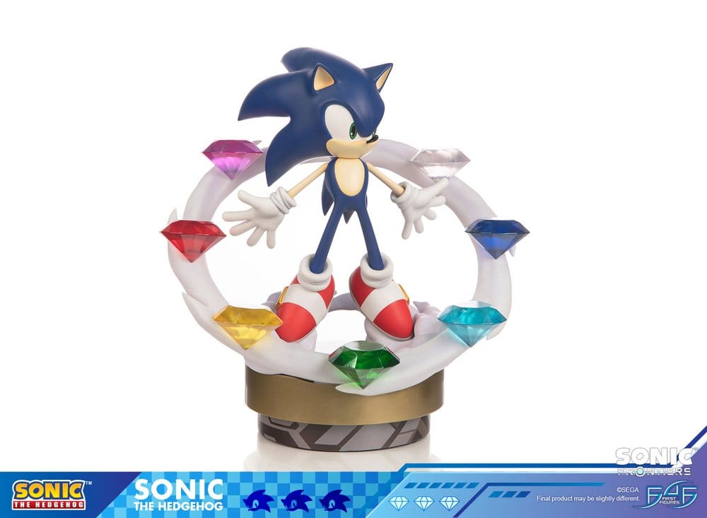 Sonic The Hedgehog Resin Estatua Sonic Frontiers Sonic 42 cm