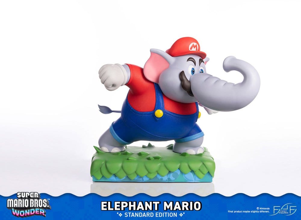 Super Mario Bros. Wonder Resin Estatua Elephant Mario Standard Edition 43 cm Frikytopia