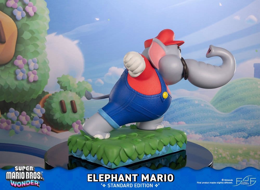 Super Mario Bros. Wonder Resin Estatua Elephant Mario Standard Edition 43 cm