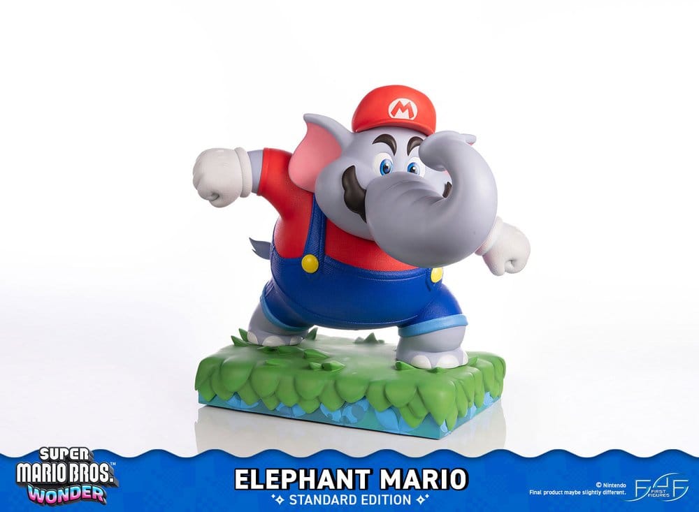 Super Mario Bros. Wonder Resin Estatua Elephant Mario Standard Edition 43 cm