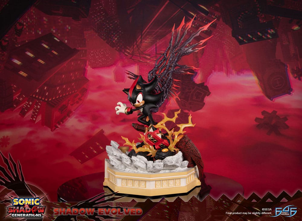 Sonic X Shadow Generations Estatua Shadow Evolved 58 cm