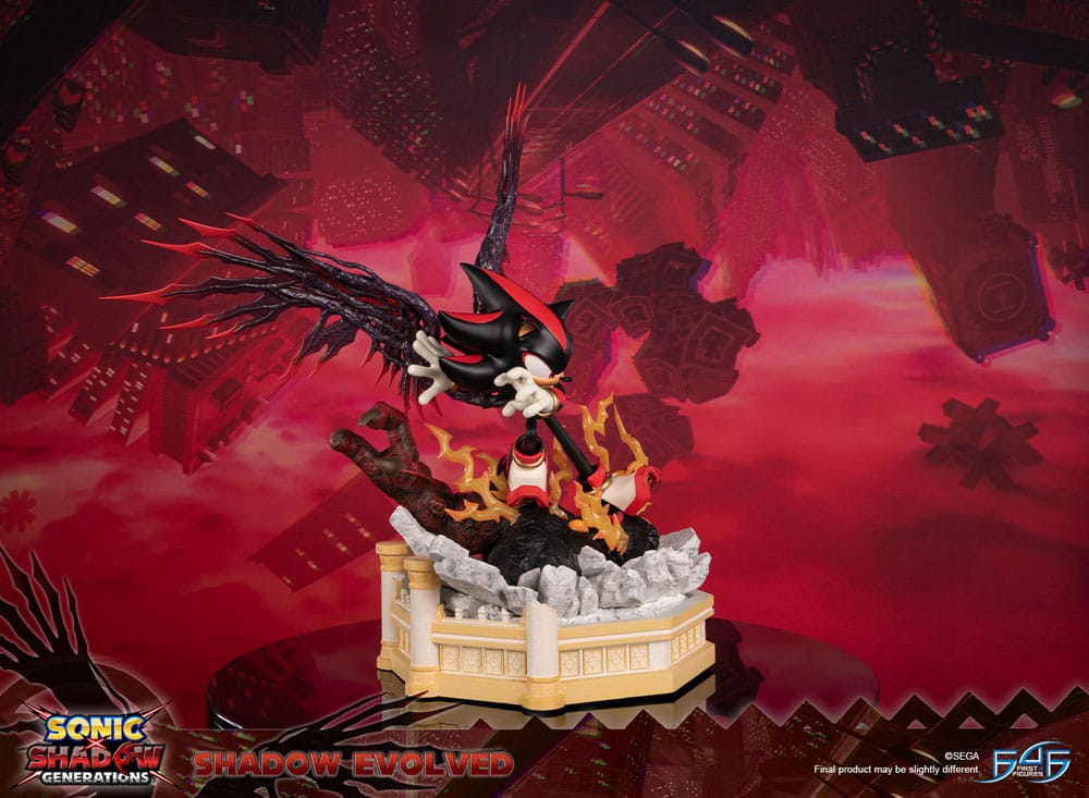 Sonic X Shadow Generations Estatua Shadow Evolved 58 cm