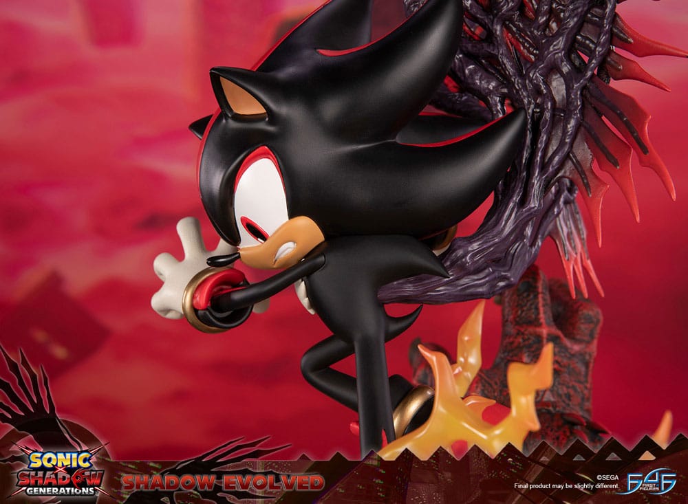Sonic X Shadow Generations Estatua Shadow Evolved 58 cm