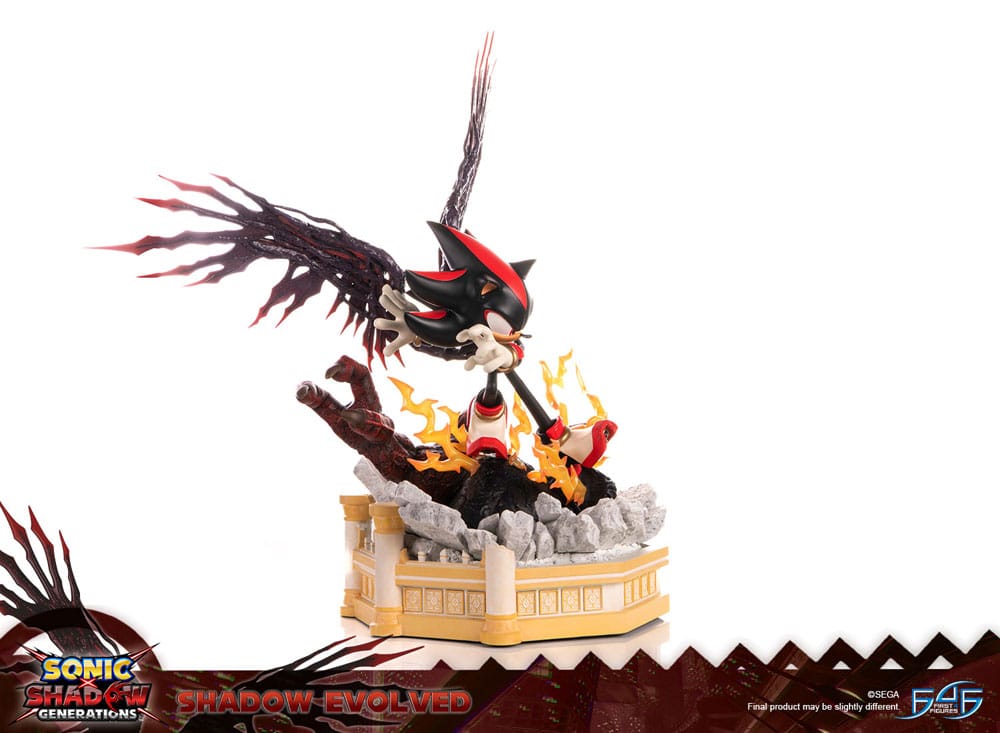Sonic X Shadow Generations Estatua Shadow Evolved 58 cm