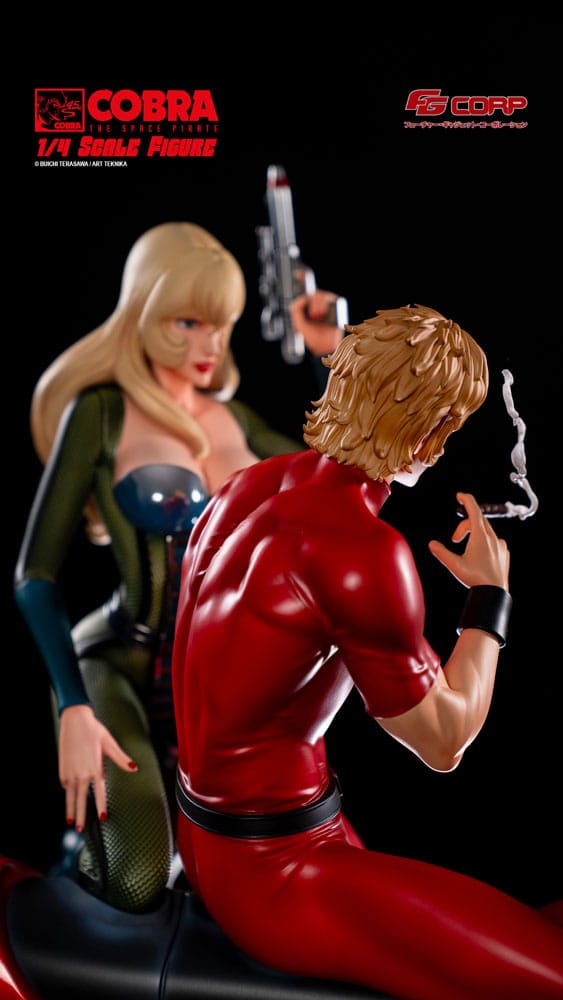 Space Pirate Cobra Estatua 1/4 Cobra & Jane Royal (Spacesuit Ver.) 47 cm