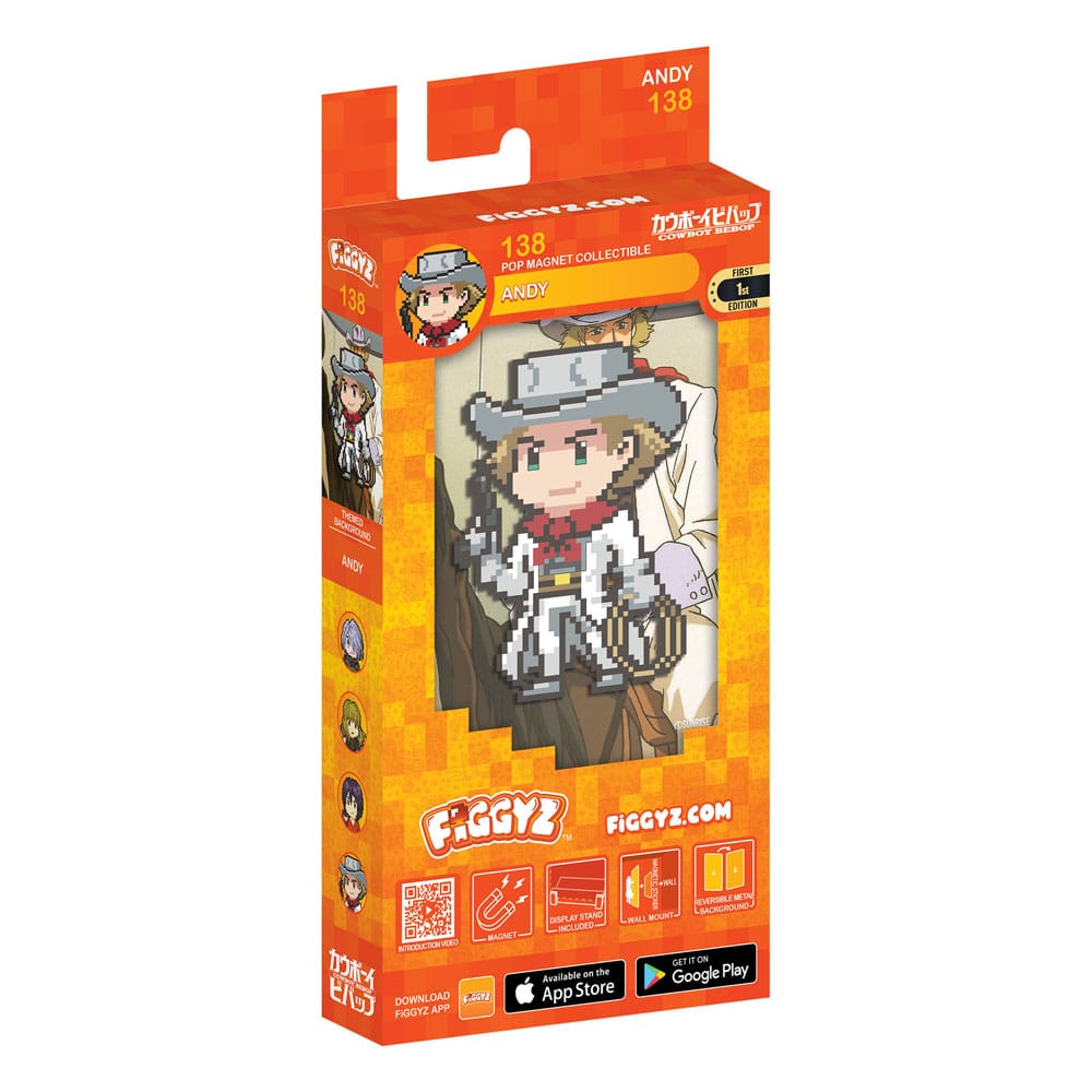 Cowboy Bebop FiGGYZ Figura Coleccionable Magnética Andy 11 cm
