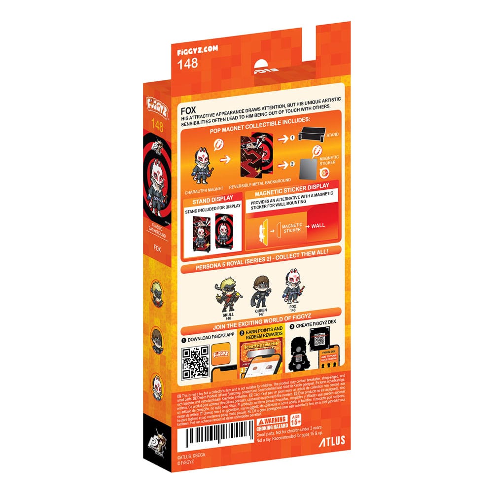 Persona 5 FiGGYZ Figura Coleccionable Magnética Fox 11 cm