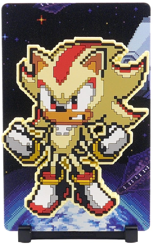 Sonic the Hedgehog (Modern) FiGGYZ Figura Coleccionable Magnética Super Shadow 11 cm