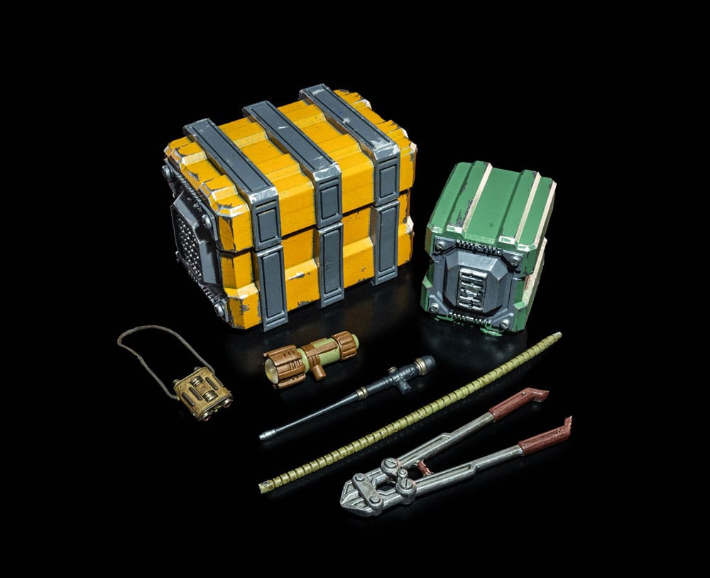 Cosmic Legions: OxKrewe Book Two Harrow Zone Accesorios para Figuras Wasteland Survival Set