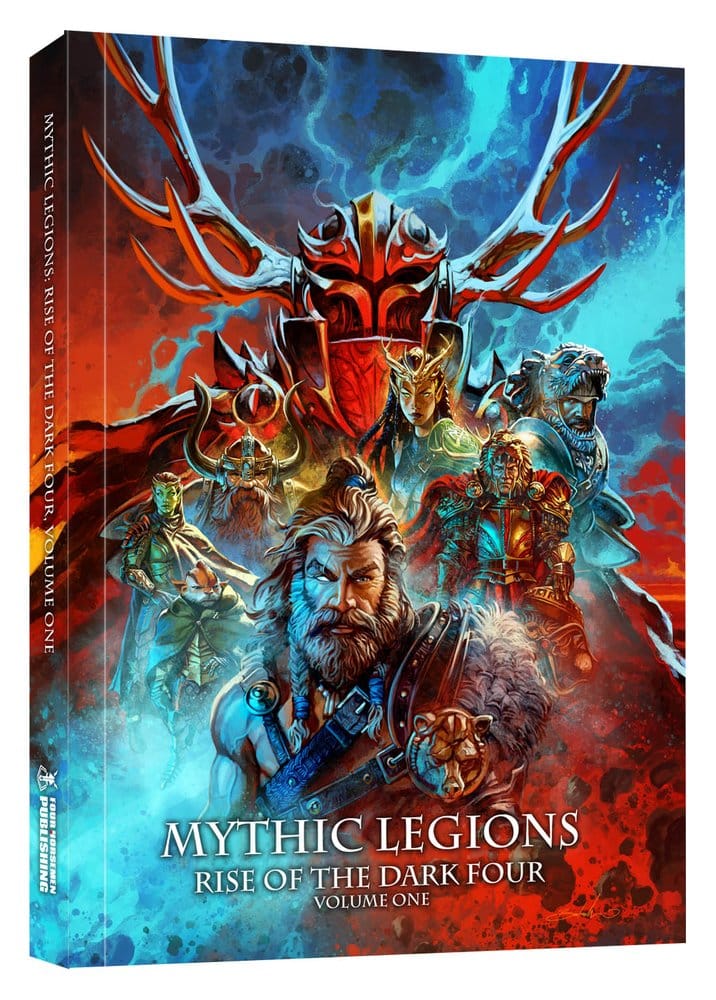 Mythic Legions: Rise of the Dark Four Livro Volume One Hardcover *Edição Inglês*