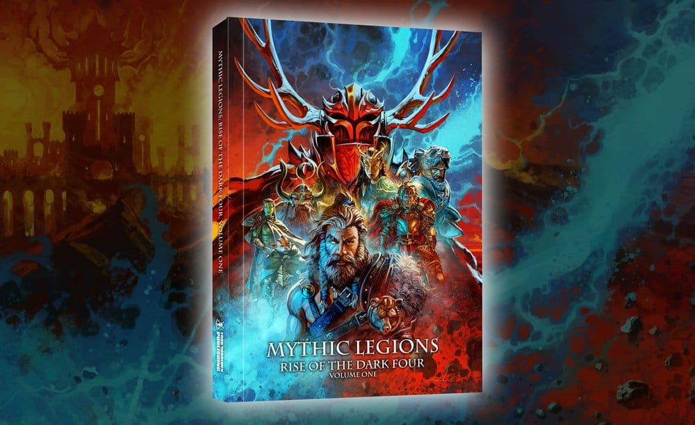 Mythic Legions: Rise of the Dark Four Livro Volume One Hardcover *Edição Inglês*