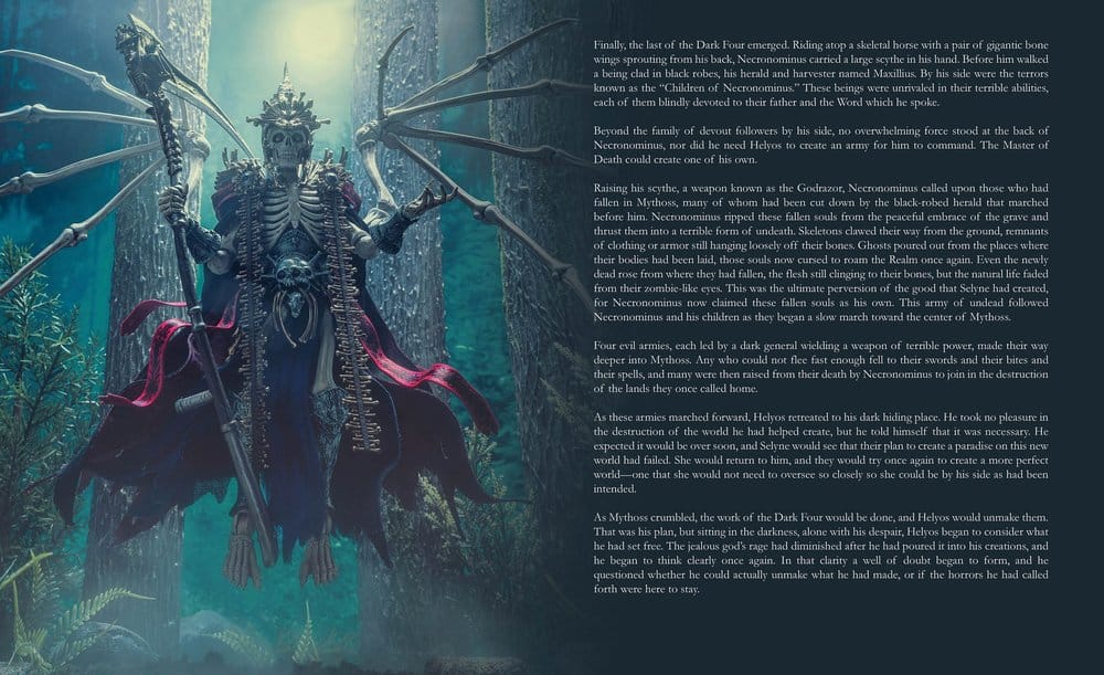 Mythic Legions: Rise of the Dark Four Livro Volume One Hardcover *Edição Inglês*