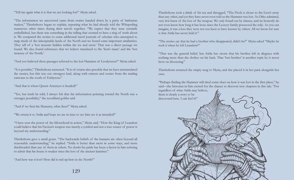 Mythic Legions: Rise of the Dark Four Livro Volume One Hardcover *Edição Inglês*