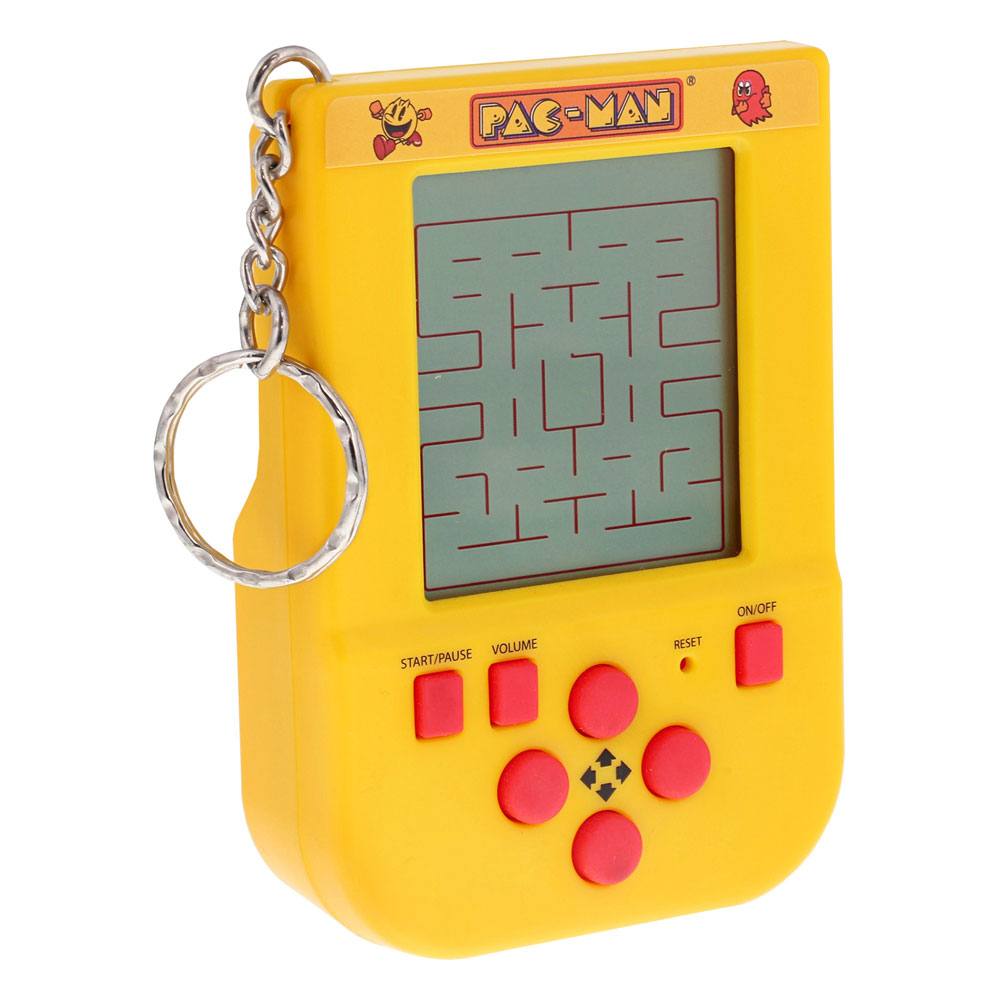 Pac-Man Mini Consola de Juego con Llavero Mini Retro Frikytopia