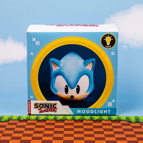 Sonic the Hedgehog Lámpara Mood Light Sonic Head 12 cm