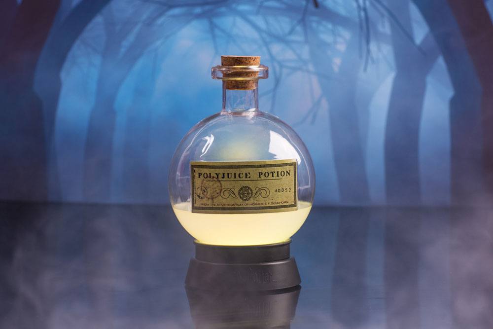 Harry Potter Lámpara Mood Light que cambia los colores Poción Multijugos 14 cm