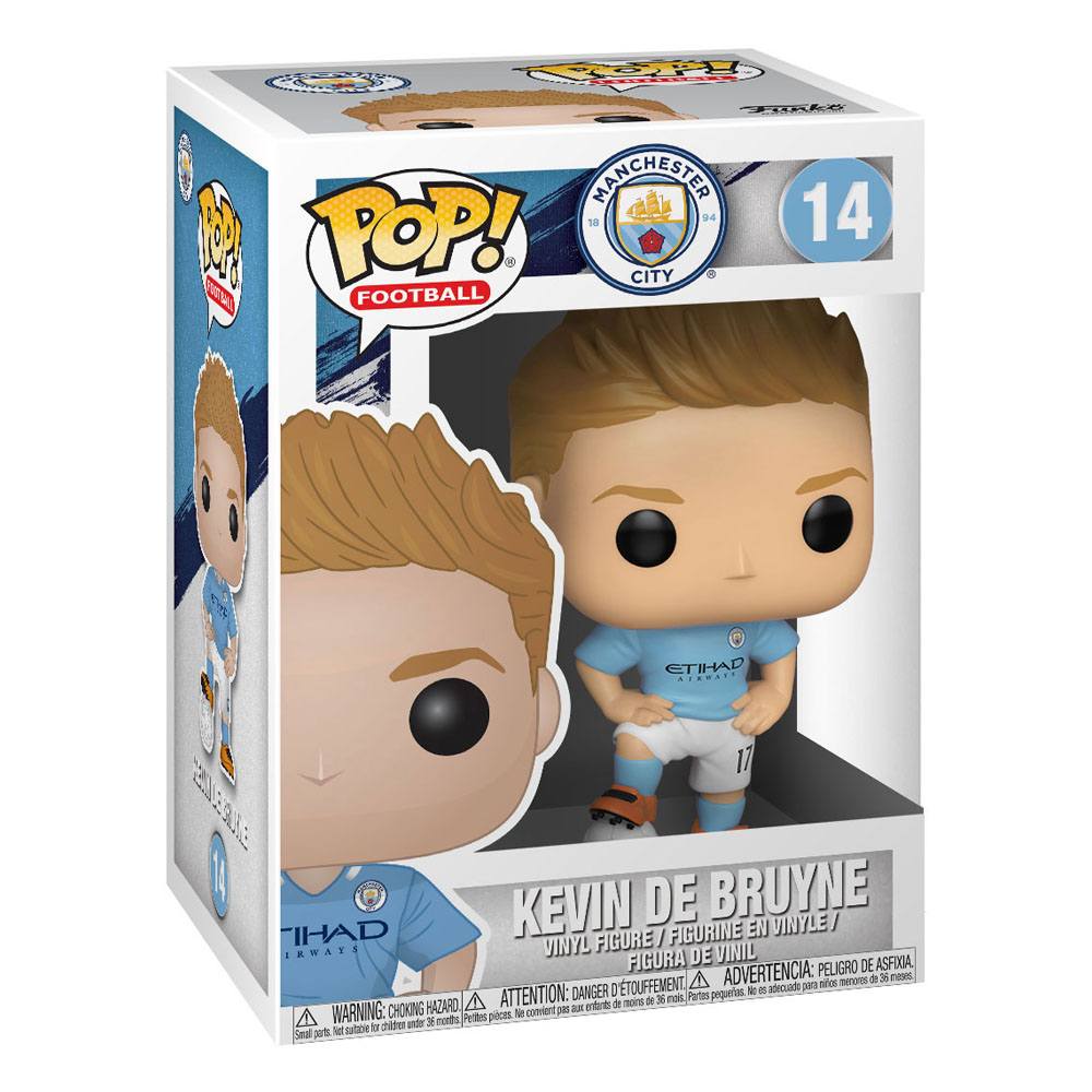 Manchester City F.C. Boneco Pop! Futebol Vinil Kevin De Bruyne 9 cm