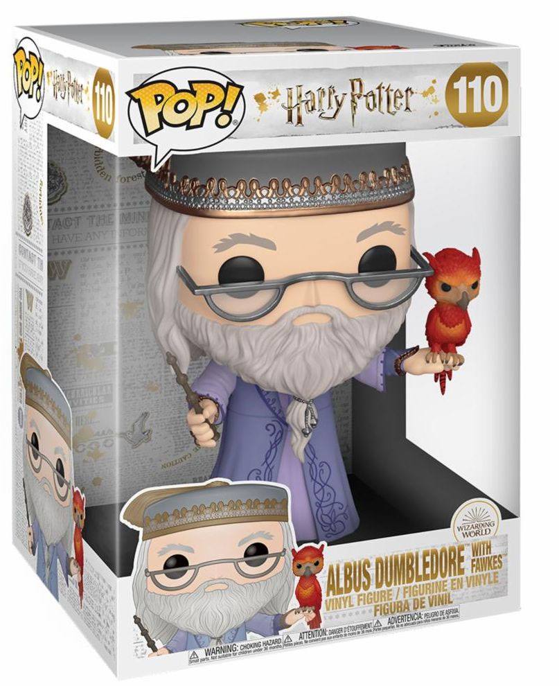 Harry Potter Super Sized POP! Movies Vinyl Figura Dumbledore 25 cm