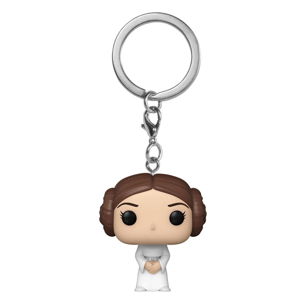 Star Wars Llaveros Pocket POP! Vinyl Leia 4 cm Expositor (12)