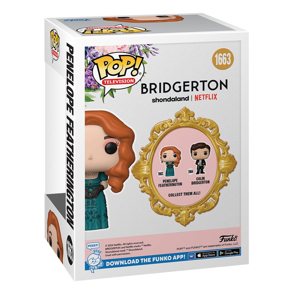Bridgerton Pop! TV Figuras Vinil Penelope with Chase 9 cm Sortido (6)