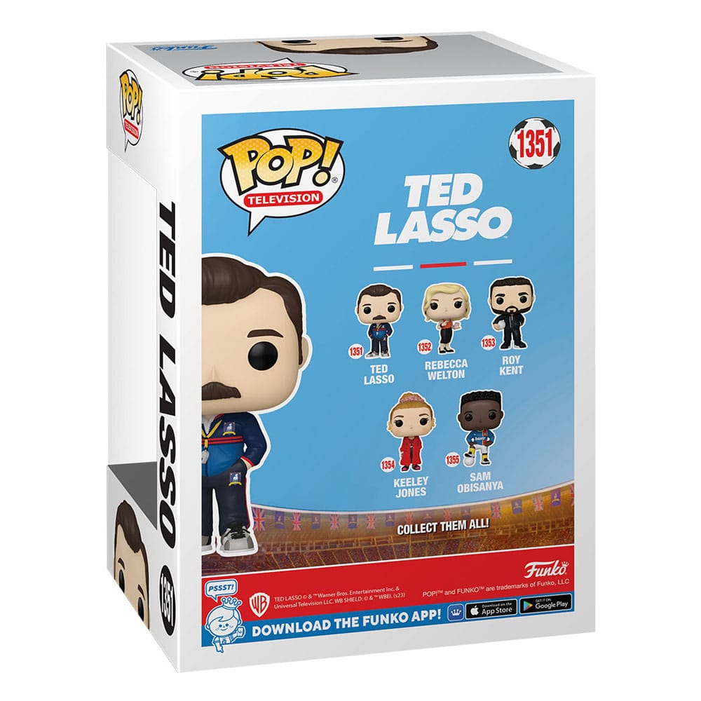 Ted Lasso POP! TV Vinyl Figuren Ted 9 cm Surtido (6)