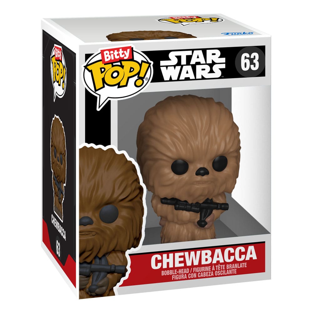 Blister 4 figuras Bitty POP Star Wars Han Solo