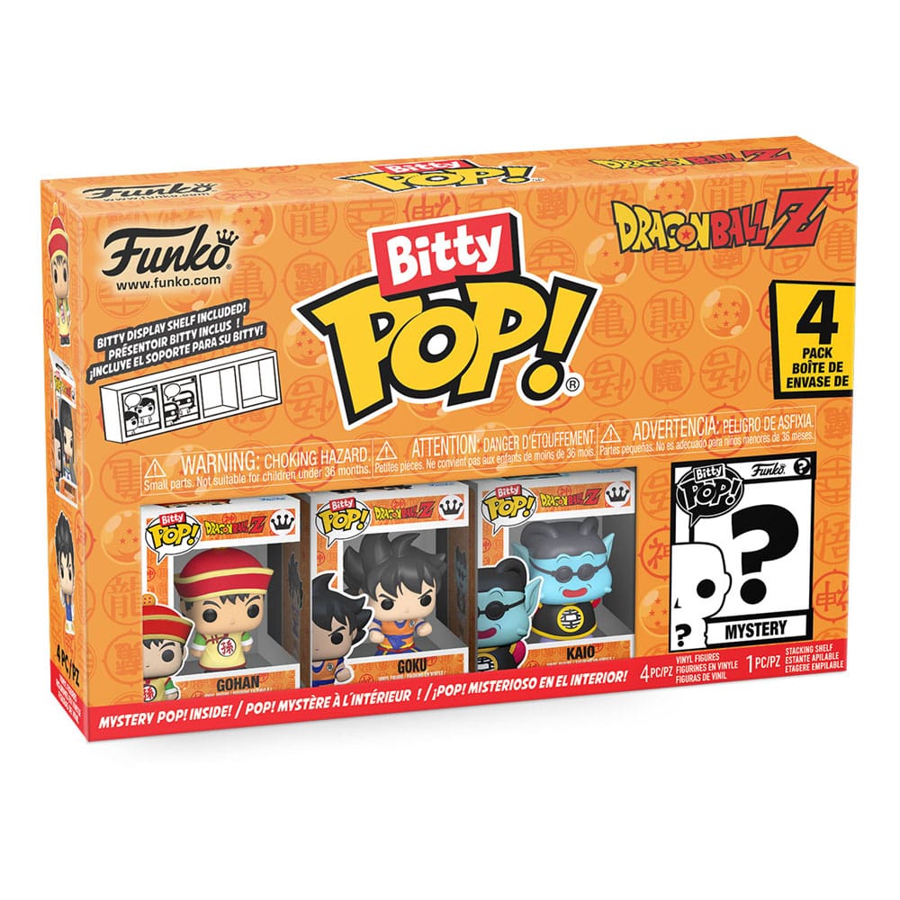 Blister 4 figuras Bitty POP Dragon Ball Z Cell