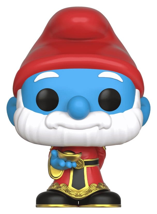 Los Pitufos POP! Vinyl Figura Papá Pitufo Edición Exclusiva 9 cm Frikytopia