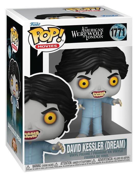 El Hombre lobo americano Figuras POP! Movies Vinyl David Kessler Dream 9 cm