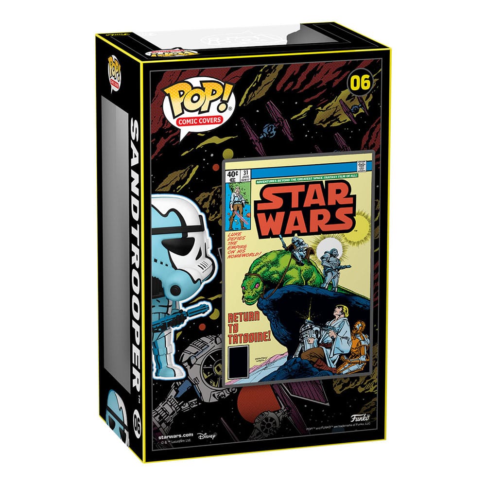 Star Wars POP Comic Cover Vinyl Figura Stormtrooper 1977 num 31 9 cm