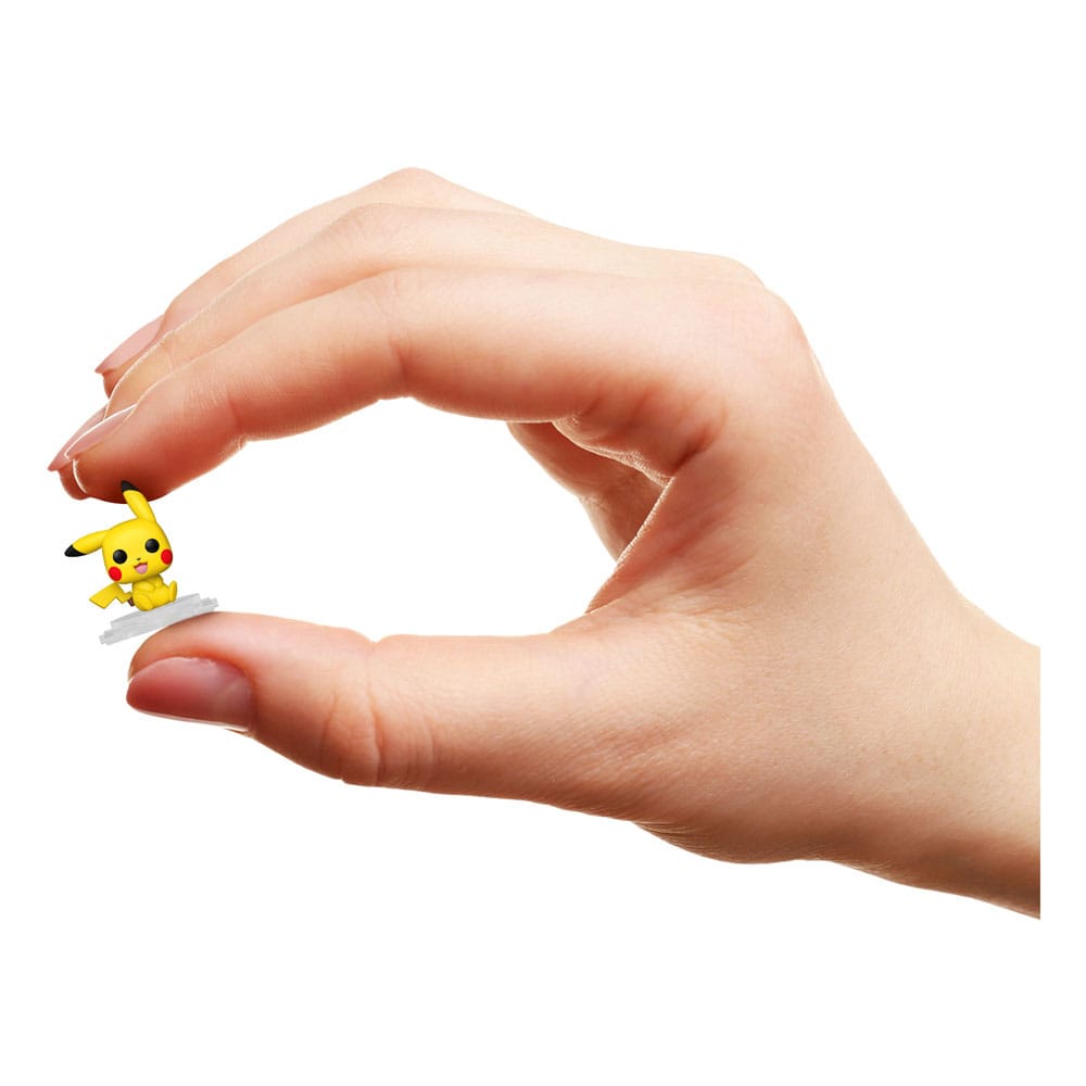 Blister 4 figuras Bitty POP Pokemon Pikachu