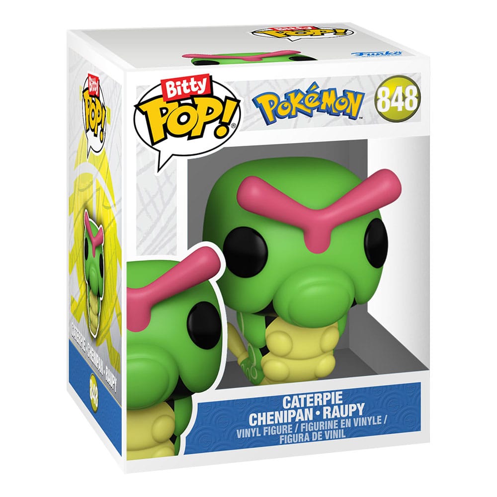 Blister 4 figuras Bitty POP Pokemon Pikachu