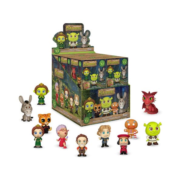 Shrek Mystery Minis Minifiguras 5 cm Expositor 30th Anniversary (12) Frikytopia