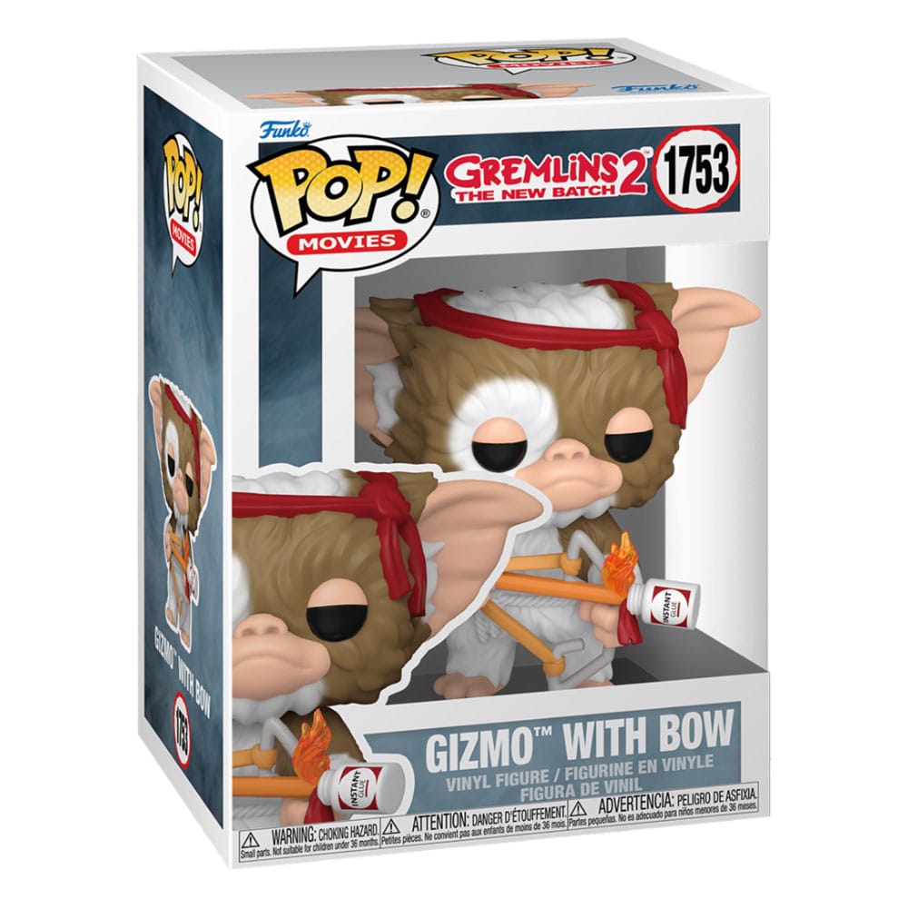 Gremlins POP Movie Vinyl Figura Gizmo with Bow Funko 9cm