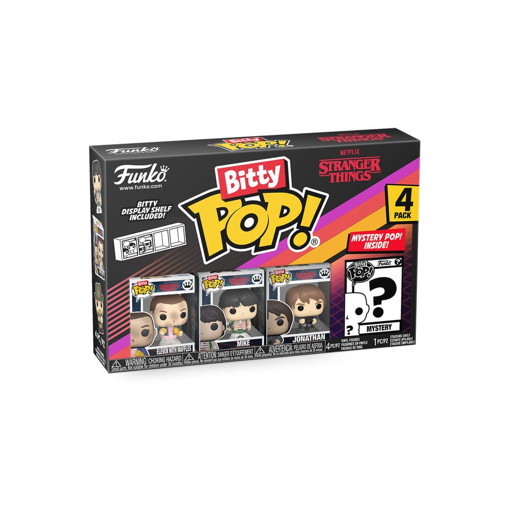 Blister 4 figuras Bitty POP Stranger Things Eleven