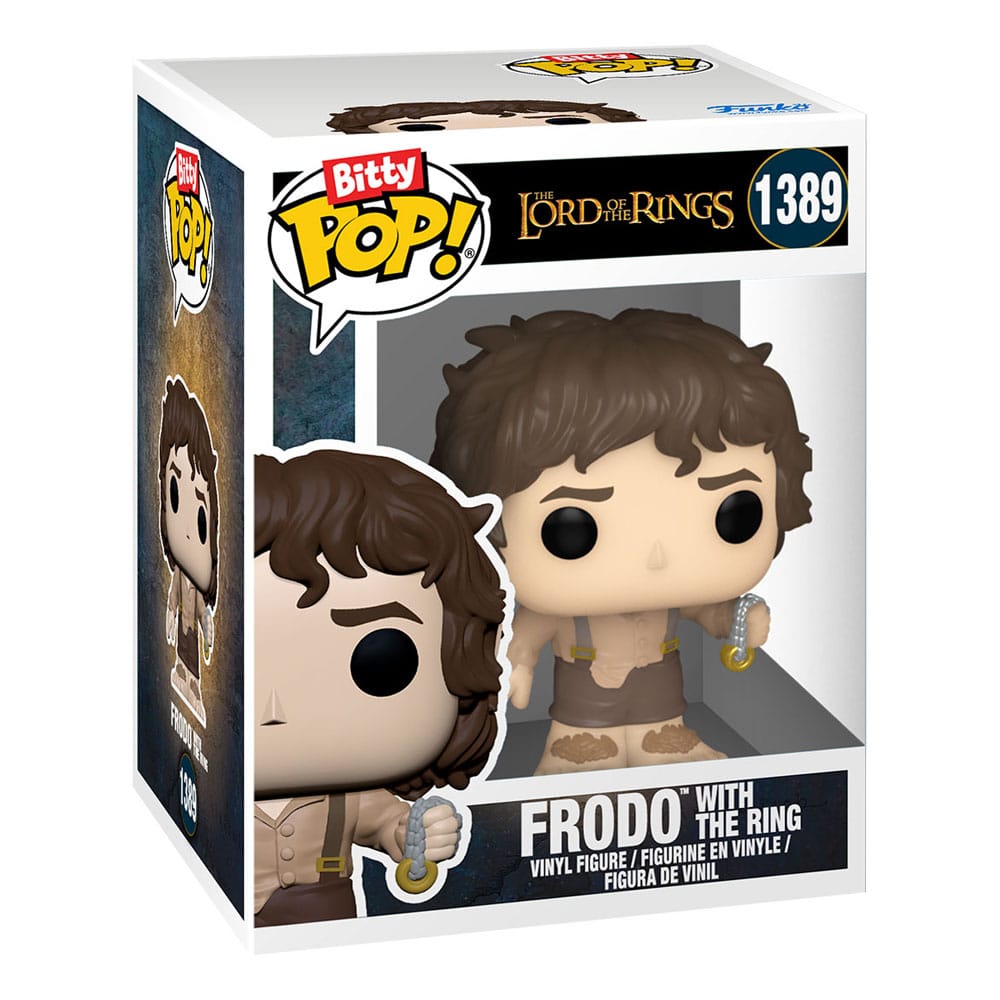 El Señor de los Anillos Bitty POP Town Vinyl Frodo at Shire 9cm