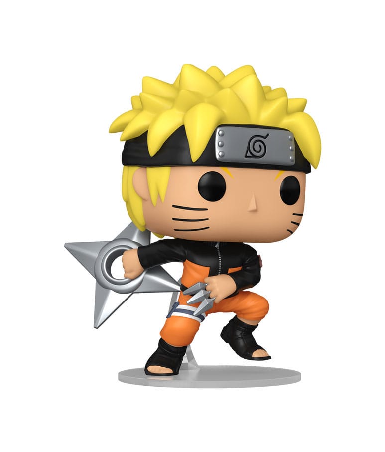 Funko pop animacion naruto shippuden naruto uzumaki con shuriken