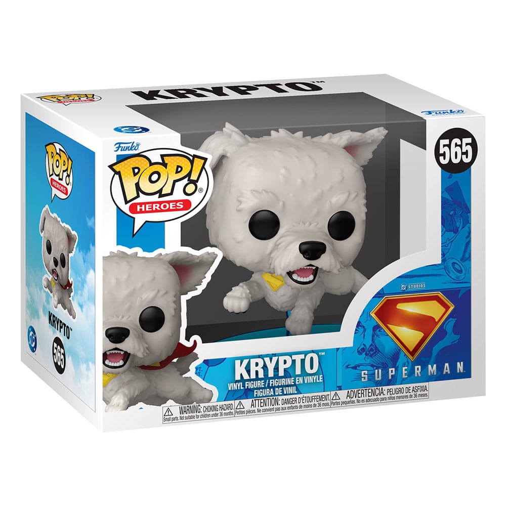 Funko pop dc comics superman 2025 krypto