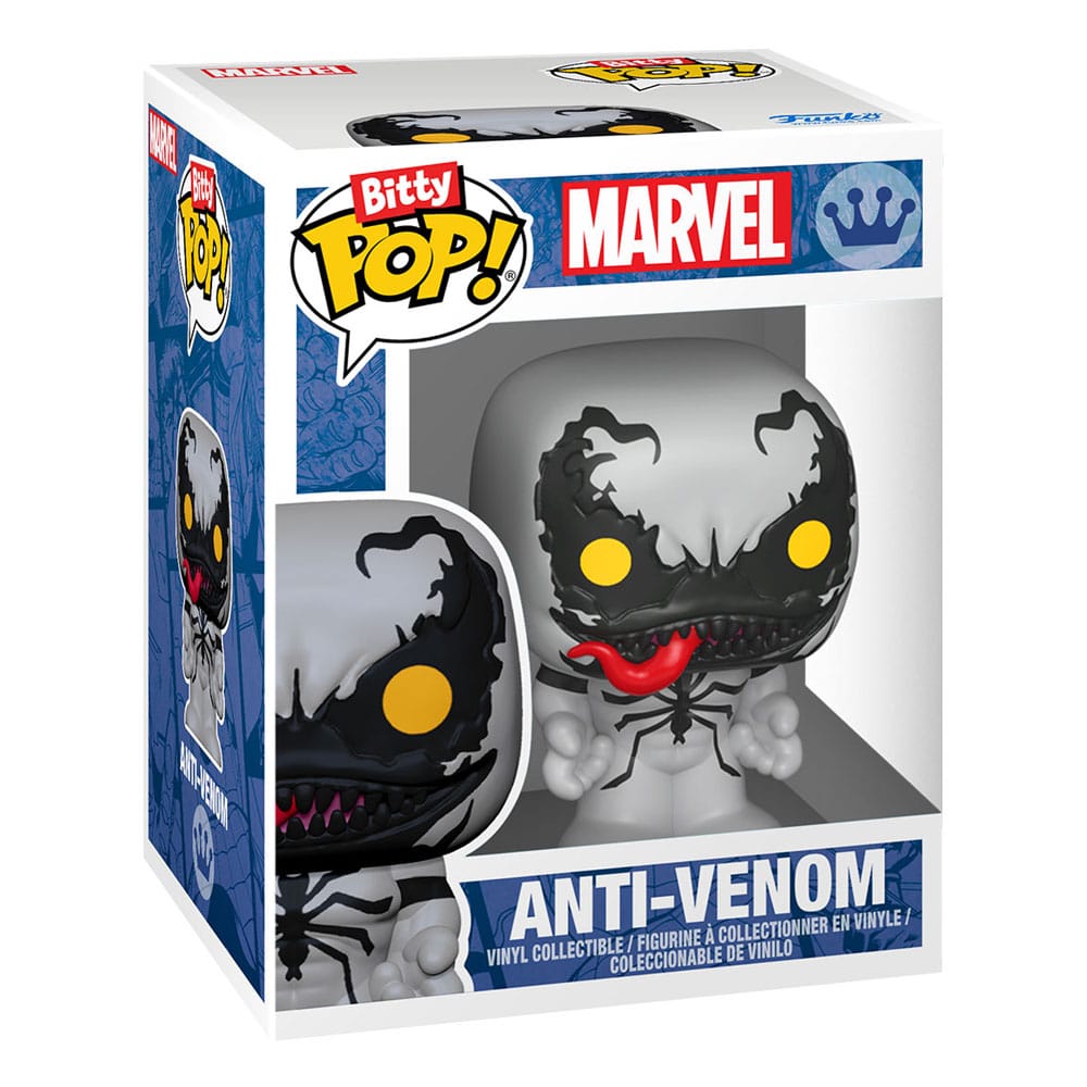 Blister 4 figuras Bitty POP Marvel Spider-Man Venom