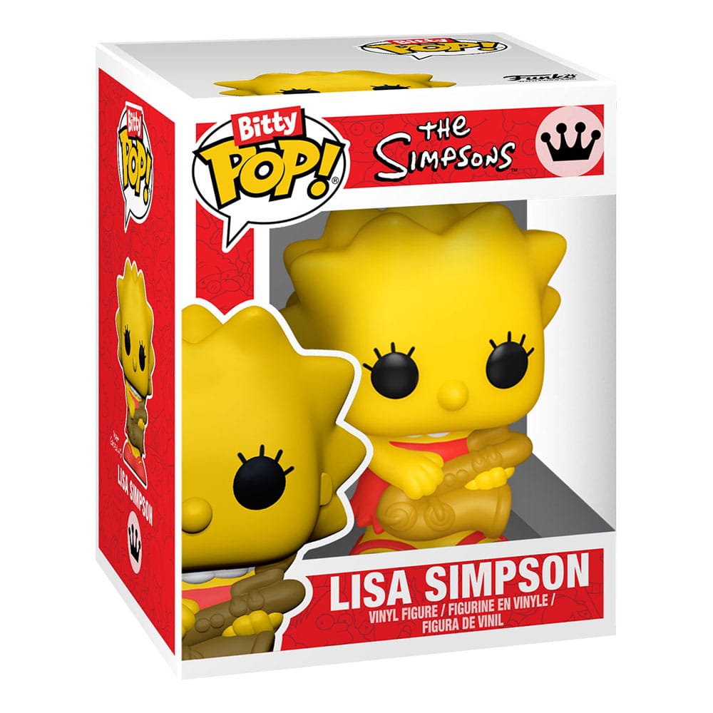 Los Simpson Pack de 4 Figuras Bitty POP! Vinyl Series 4 2 cm
