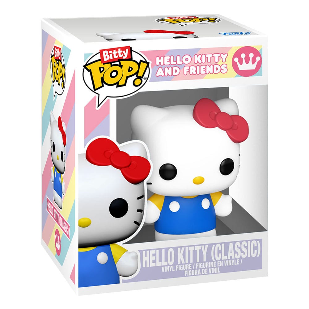 Blister 4 figuras Bitty POP Hello Kitty and Friends Hello Kitty