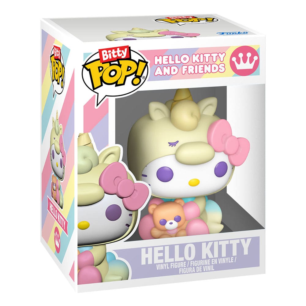 Blister 4 figuras Bitty POP Hello Kitty and Friends Keroppi