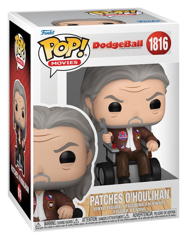 Dodgeball POP! Disney Vinyl Figuren Patches 9 cm