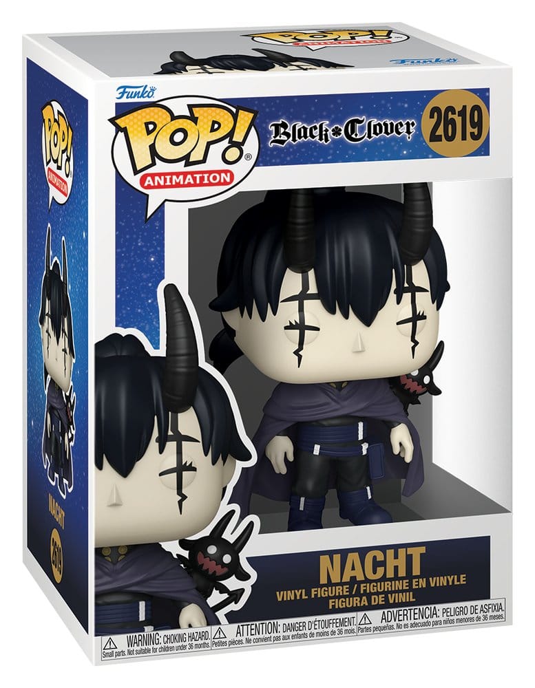Black Clover POP! Animation Figura de Vinil Nacht 9 cm