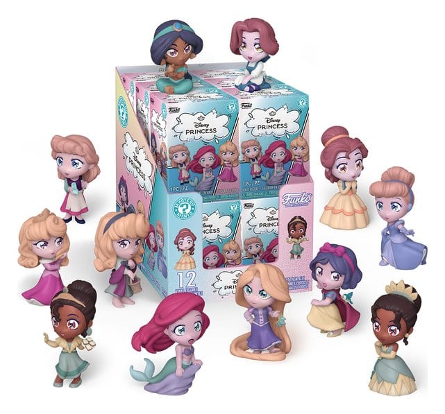 Disney Mystery Minis Minifiguras Princess Manga- 5 cm Expositor (12)