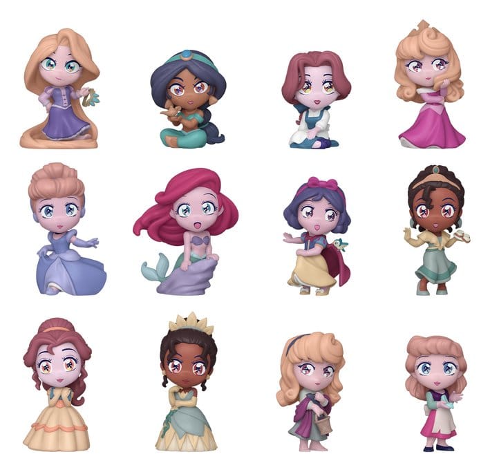 Disney Mystery Minis Minifiguras Princess Manga- 5 cm Expositor (12)