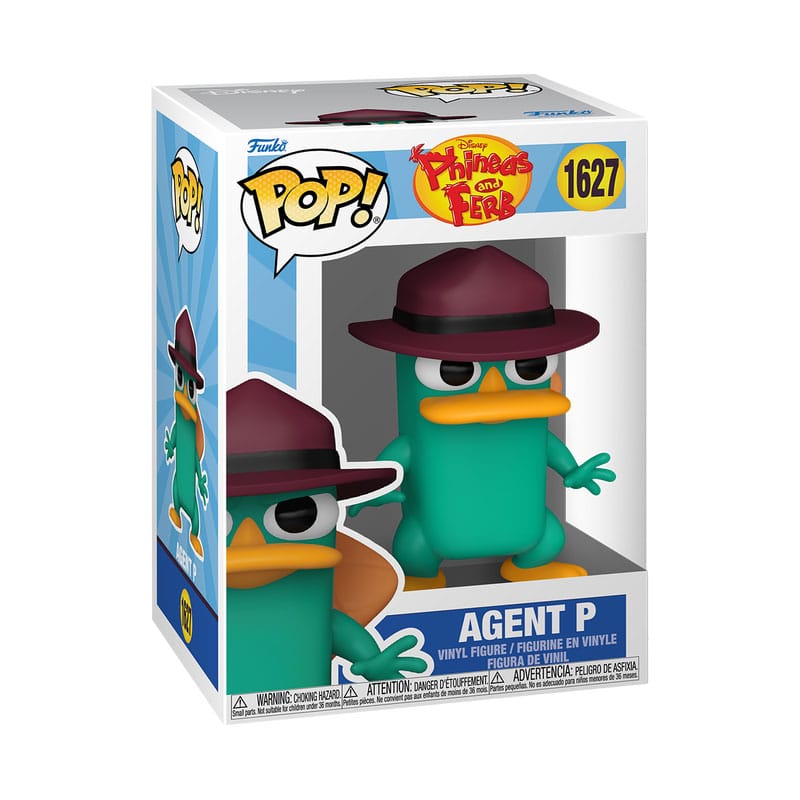 Phineas and Ferb Figura POP! Disney Vinyl Agent Perry 9 cm