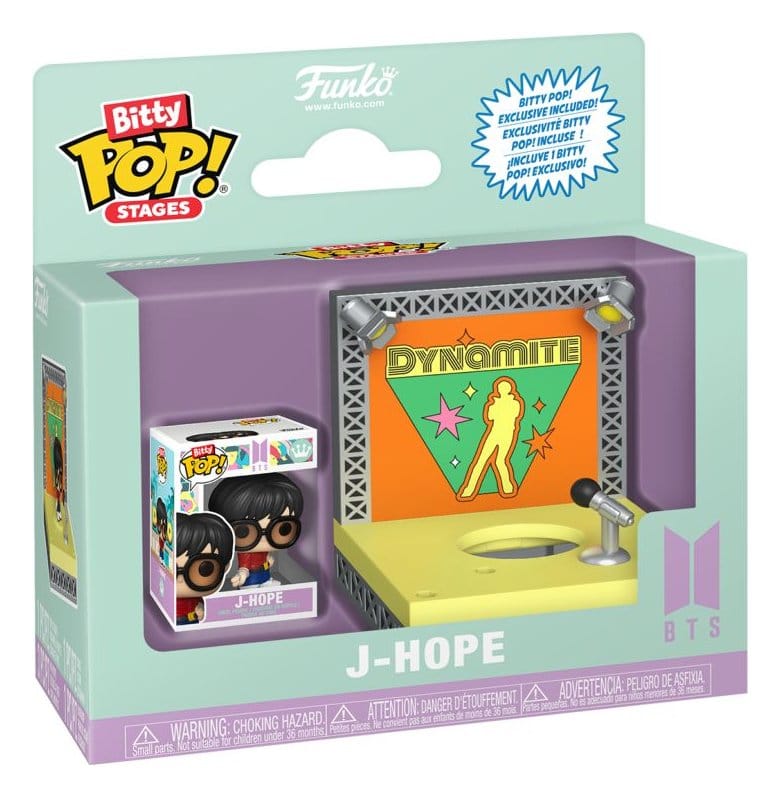 Funko pop bitty stages bts dynamite j - hope